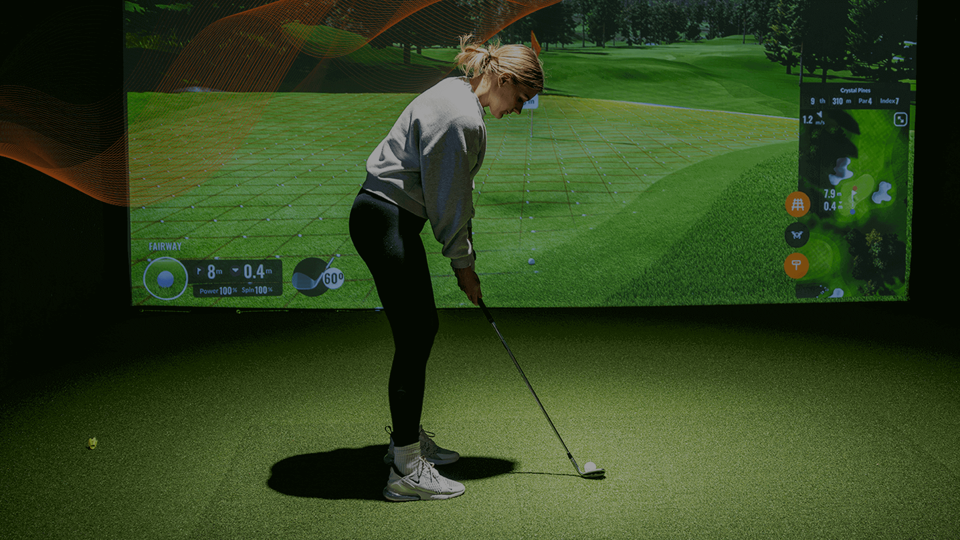RUFF Golf reinvents the indoor golf experience with Trackman