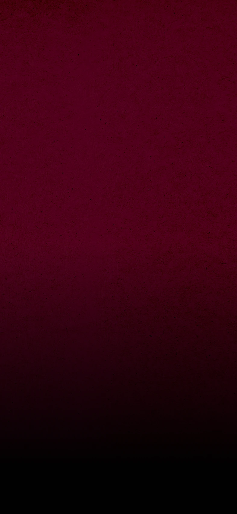 A textured, deep red background with a subtle gradient from top to bottom, creating a rich and atmospheric effect.