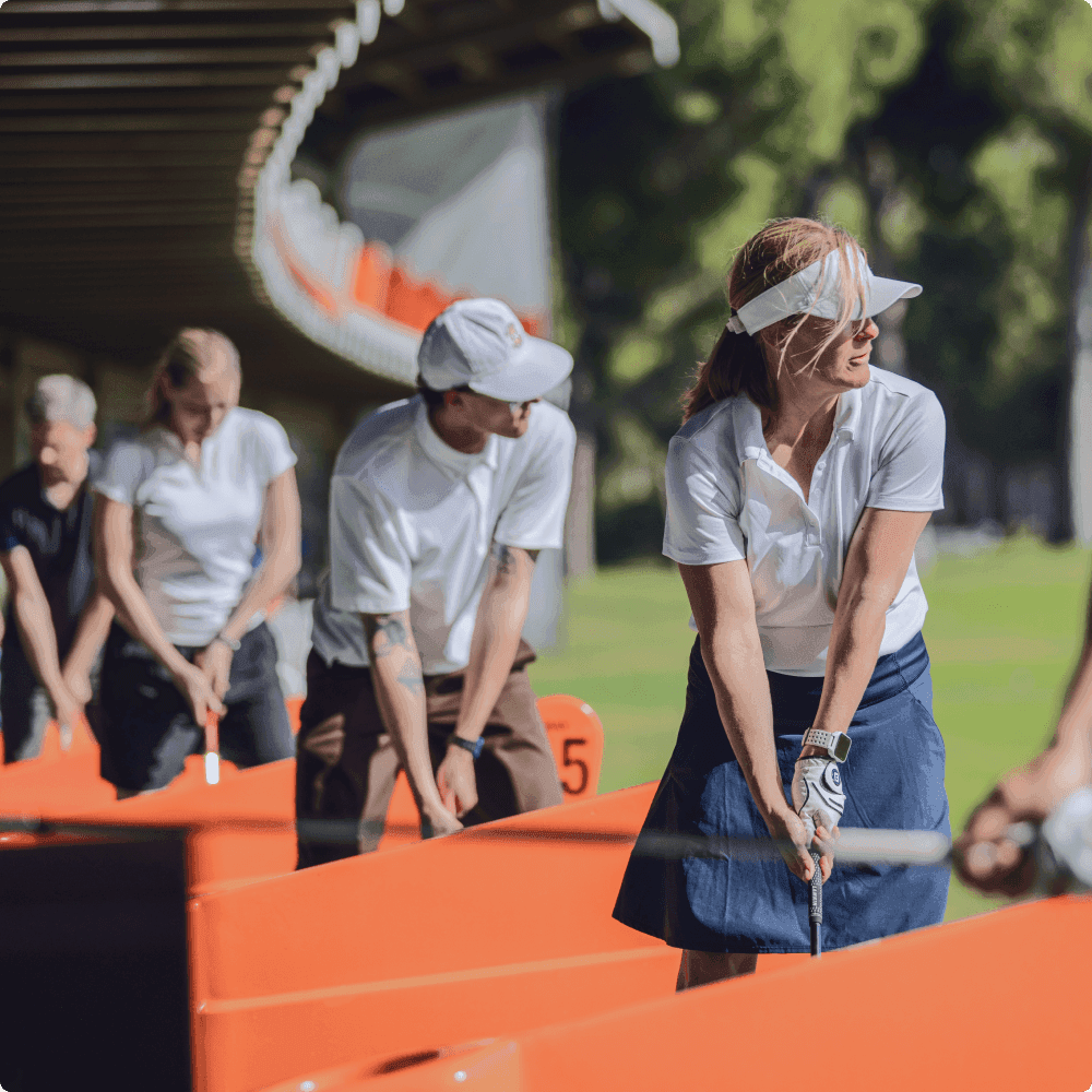 Trackman Golf Driving Range Technology