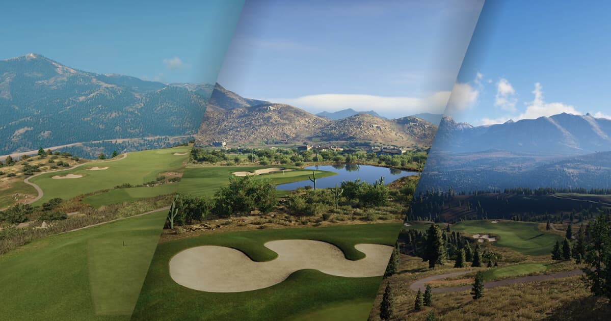 Three Trackman virtual golf courses, The Silverleaf and Marcella Club and the Reserve at Moonlight Basin.