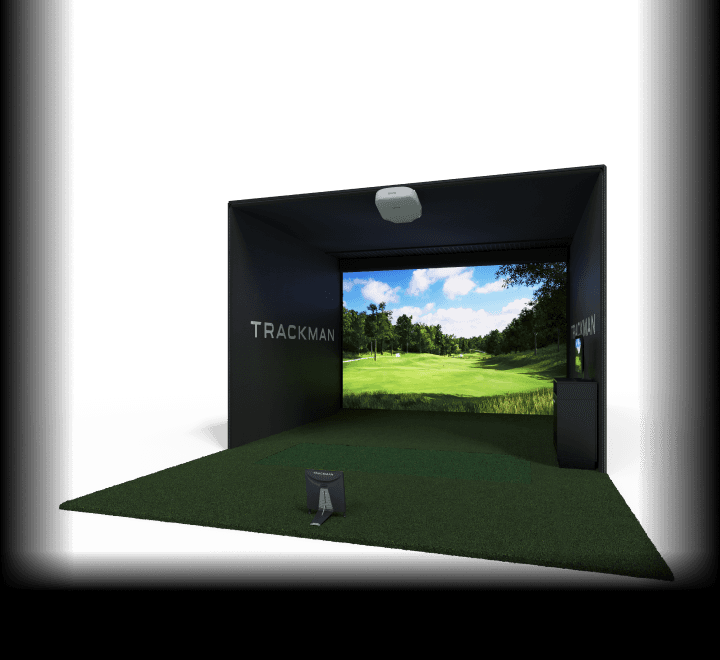 TrackMan Golf Simulator Flex Cage