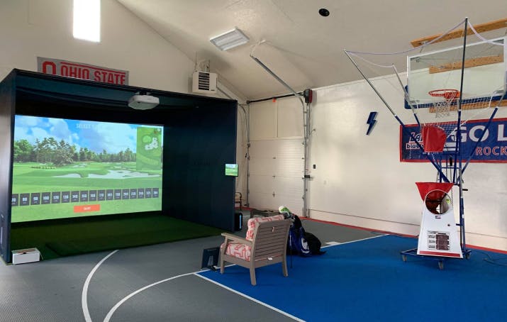 TrackMan Golf Simulator Multiroom