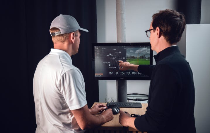 TrackMan Golf Simulator Coaching