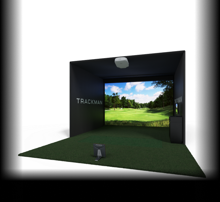 TrackMan Golf Simulator Flex Cage