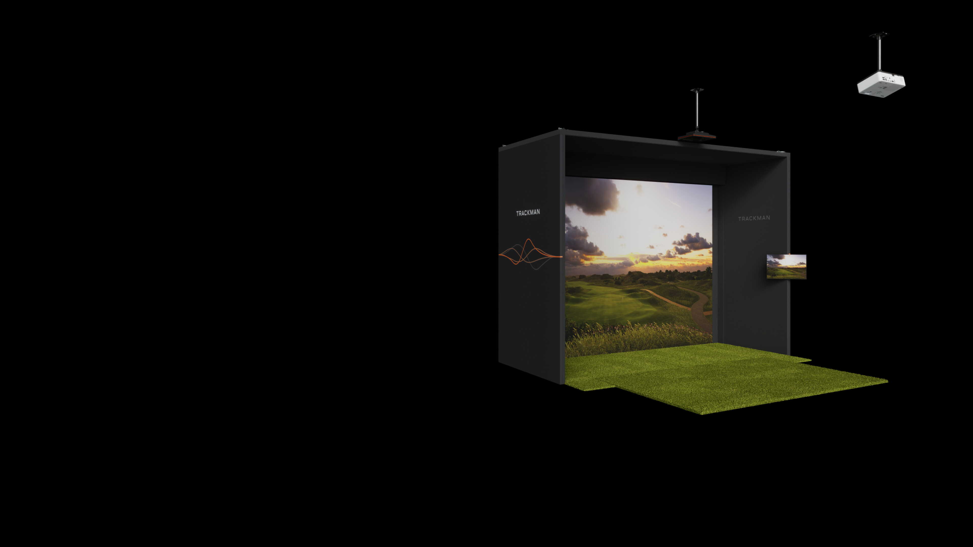Trackman iO Indoor Golf Simulator: The Best Home Golf Experience